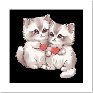 Baby Ragdoll Cat Posters and Art